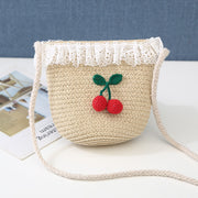 Korean girl cute cherry purse summer