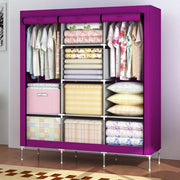 Super large simple wardrobe dustproof wardrobe super hang clothes, wardrobe
