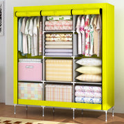 Super large simple wardrobe dustproof wardrobe super hang clothes, wardrobe