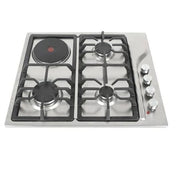 Digiwave 3 Gas Burner Cooker+1 Electric Hot Plate | DWHOBG2003