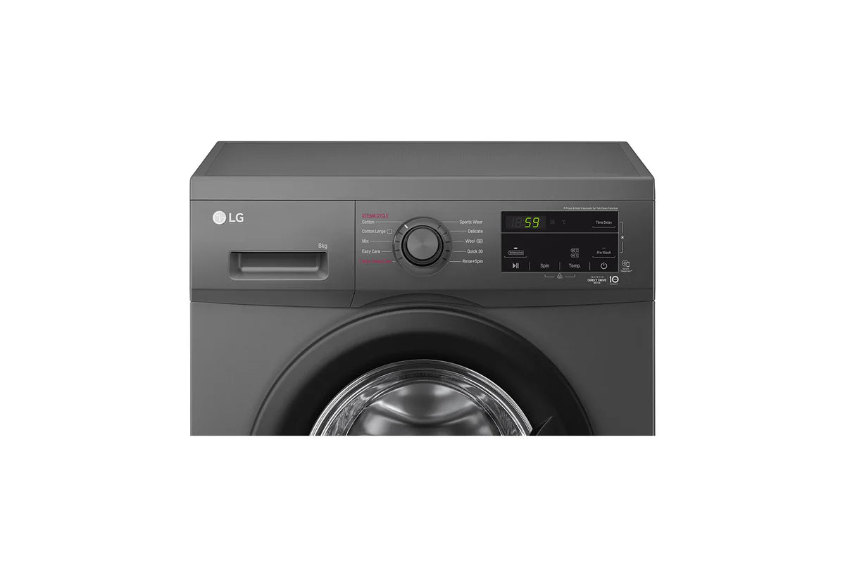 LG 8kg Front Loading Washing Machine