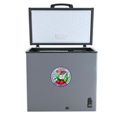 SPJ 260L Deep Freezer /Chest Freezer – Energy Saving, Low Noise, Fast Freezing, Lockable Lid – Grey