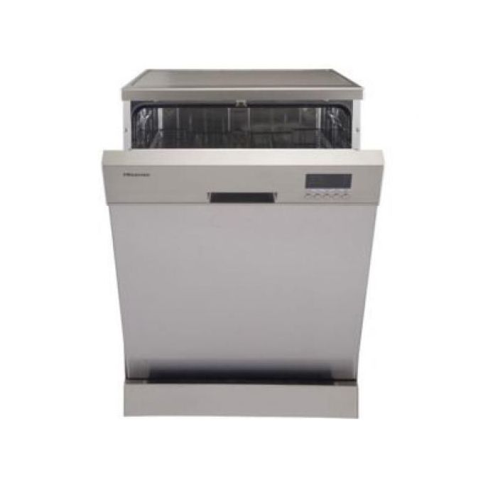 Hisense Dishwasher Machine 15 Plates  13 Kg-Silver 2 Yr wrnty