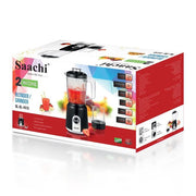 Saachi 2-in-1 1.5L Juice Blender And Grinder – NL-BL-4416 (300W) - Black & White