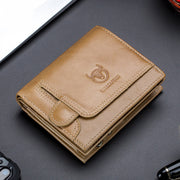 First layer cowhide men's leather wallet