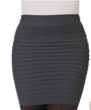 In summer thin hip skirt.