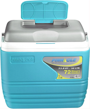 Pinnacle Primero Ice Cooler Box, Keeps Cold Upto 72 Hours (32 Litre, Blue)