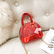 Mini Cute Shell Shoulder Bag Kids All-Match Key Coin Purse Cartoon Lovely Messenger Bag little girls present