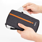 Men's Long Wallet Multi-Card Canvas Zipper Clutch