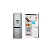 Hisense 341 Liters Double Door Bottom Freezer (Defrost) With Dispenser - Silver (3YRS WRNTY)