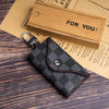 Men's Simple Fashion Lattice Car Key Cover
