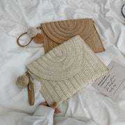 Hand woven bags in summer