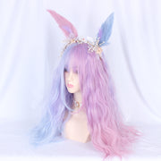 Matte high temperature silk realistic wig