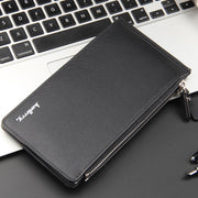 Baellerry Leisure Card Long Wallet cross pattern multi-functional ultra-thin bank card bag