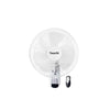 Saachi 16 Inch Wall Fan With Remote Control, 3 Speed -White (1 YR WRTY)