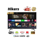 Hikers 43 Inch Frameless Android Smart FHD LED TV - Black