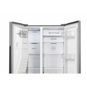 Hisense Popular 700L Side By Side Refrigerator PO-700WC, Total No Frost, Water Dispenser, Ice Maker, Ice Cube Dispenser – Silver