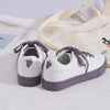 Spring new Korean version of the wild white shoes female strawberry retro port wind shoes students ins sneakers
