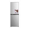 Roch 310 Liters Double Door Bottom Freezer Defrost Fridge – Silver
