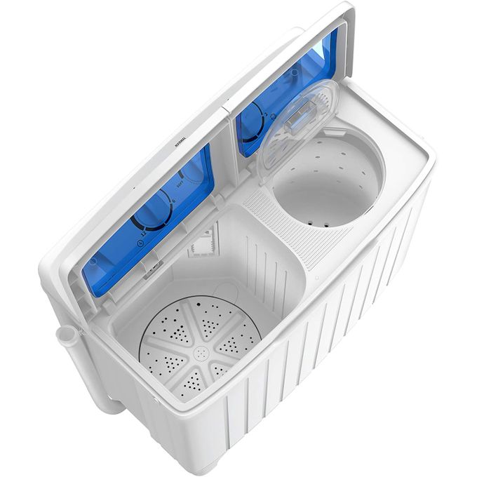SPJ 13kg Twin Tub Washing Machine - White (5YRs WRTY)