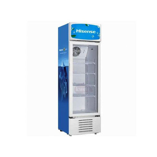 Hisense 300L/ 222L Net Showcase FL30FC Display Chiller Refrigerator - White 3Years Wrnty