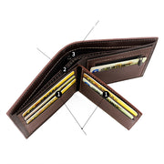 Coin Purse Silk Screen Wallet Men's Frosted Clutch