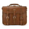 Retro Travel Bag Men's Crazy Horse Leather Hand Luggage Bag