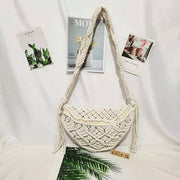Creative Solid Color Cotton Thread Ingot Bag