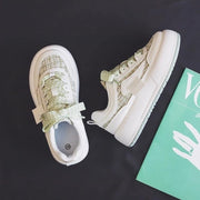 Thick Bottom Spring And Autumn Milk Fufu Show Feet Little Wild Original Niche Sports Board Shoes