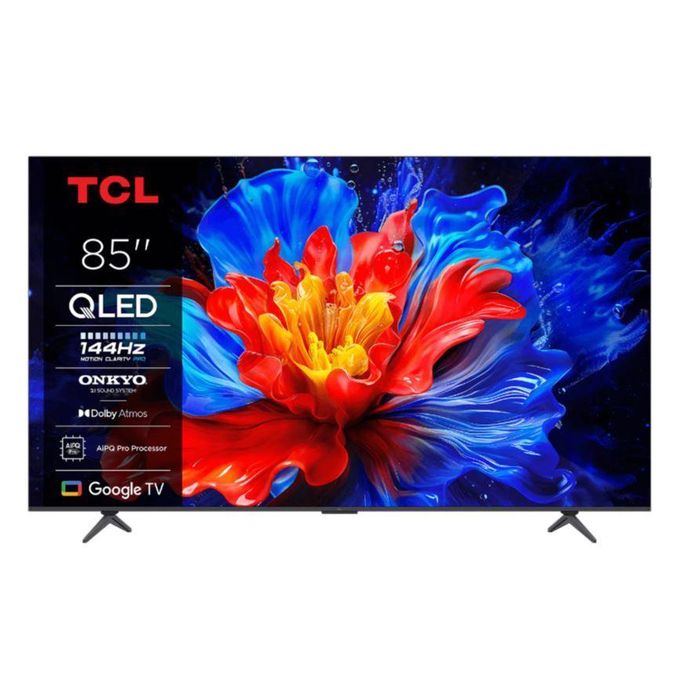 TCL P8K QLED 4K UHD Smart TV With Google TV - Black