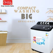 Onida Plus 7kg Twin Tub Washing Machine(2 Yrs WRTY)