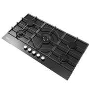 Midea Built-In Gas Hob, 5 Burners, Black MG90GQ095AL1B-BS