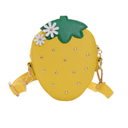 Strawberry shape messenger bag coin purse