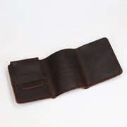 Personalized Retro Day Dreamer Horse Leather Wallet