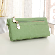 new PU Ms. long purse female Korean retro Handbag Purse Hand bag one generation