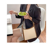 Female Summer New Stitching Shoulder Handbag Fashion All-match Niche High Sense Underarm Bag