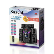 Saachi 3.1 CH 8000 Watts Home Audio System / Sub Woofer / Multimedia speaker - Black.