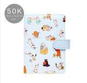 Cartoon magnetic buckle notebook color page hand ledger