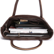 Leather Bags Leather Handbag Tote Bag Leisure Shopping Bags Large Capacity