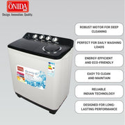Onida Plus 7kg Twin Tub Washing Machine(2 Yrs WRTY)