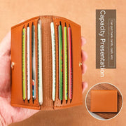 Women's Card Holder Ultra-thin Compact Bank ID Card Holder