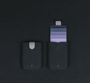 Cascading pull card package colorful gradient ultra-thin wallet simple smart multi-card portable business card package