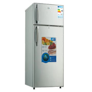 ADH 276L Double Door Refrigerator – Silver
