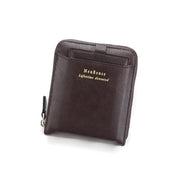 Multi-card Male Zipper Coin Purse Wallet