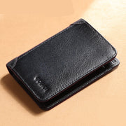 Men's wallet multifunctional leather short wallet