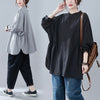 Loose Slimming Blouse For Fat Women Plus Size Women's Clothing