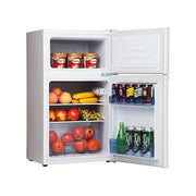 Hisense 120 Liters Double Door Refrigerators (Defrost) - Silver 3 Years Wrnty