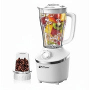 Hoffmans 1.8L High-Speed Blender & Powerful Motor With Dry Grinder HM-2062 - White/Black