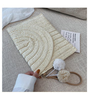 Hand woven bags in summer