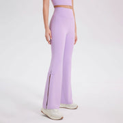 Peach High Waist Hip Lift Bell-bottom Pants Sports